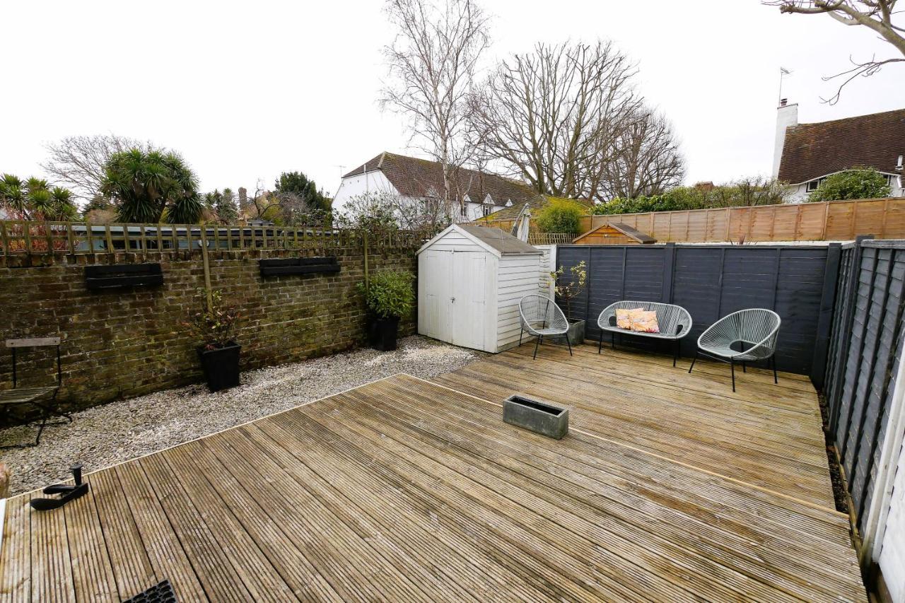Quirky Spacious Ground Floor Victorian Garden Flat Worthing Exterior photo